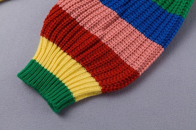 Colorful Striped Sweater - Image 3